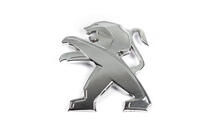Peugeot 208 2012-2019 рр. Передній значок 9673874777 (87мм на 85мм) фото 1
