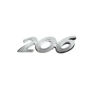 Напис 206 (90мм на 25мм) фото 1