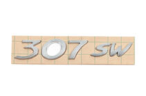 Peugeot 307 2001-2008 рр. Напис 307 SW (175мм на 30мм) фото 1