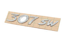 Peugeot 307 2001-2008 рр. Напис 307 SW (175мм на 30мм) фото 2