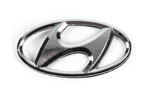 Hyundai I-20 2008-2012 рр. Емблема 86300-1J500 (125 мм на 65 мм) фото 1