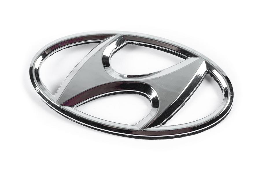 Hyundai I-20 2008-2012 рр. Емблема 86300-1J500 (125 мм на 65 мм) Фото 2