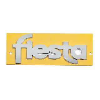 Напис Fiesta YS61B42528AA (117мм на 52мм) фото 1