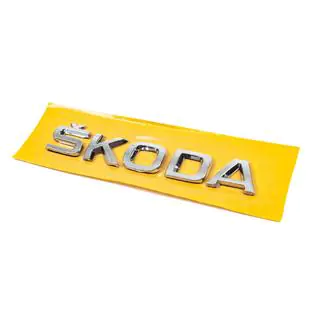 Напис Skoda 5JA853687 (155мм на 27мм) фото 2