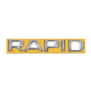 Напис Rapid (130 мм на 22мм) фото 1