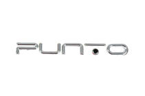 Fiat Punto Grande/EVO 2006-2018 рр. Напис Punto для EVO (чорна точка, 2037b) фото 1