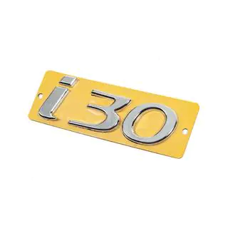 Напис I30 (108мм на 37мм) Hyundai I-30 2007-2011 рр. фото 2