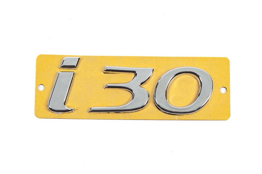 Hyundai I-30 2012-2017 рр. Напис I30 (108мм на 37мм) Image