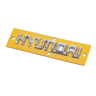 Напис Hyundai (10.0см на 1.5см) фото 2
