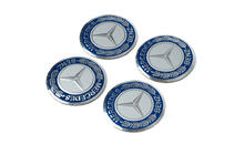 Mercedes Наклейки на диски 56мм J1017 (4 шт) фото 1