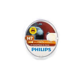 Лампа головного світла Philips H7 55W 12972XVG X-treme Vision G-Force +130% фото 1