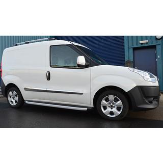 Накладки на ручки (4 шт, нерж) Peugeot Bipper 2008-2017 рр. фото 2