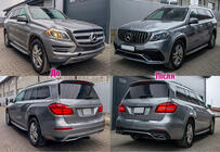 Mercedes GL/GLS сlass X166 2012-2019 рр. Комплект рестайлінгу з GL в GLS AMG фото 1