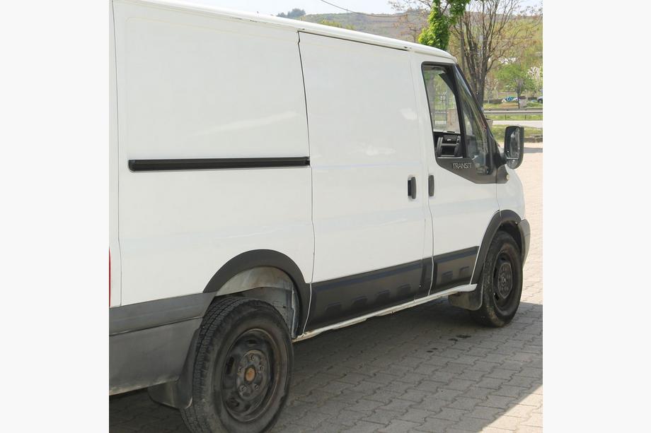 Ford Transit 2000-2014 рр. Молдинг двері EuroCap (6 шт, ABS, коротка база) Фото 2