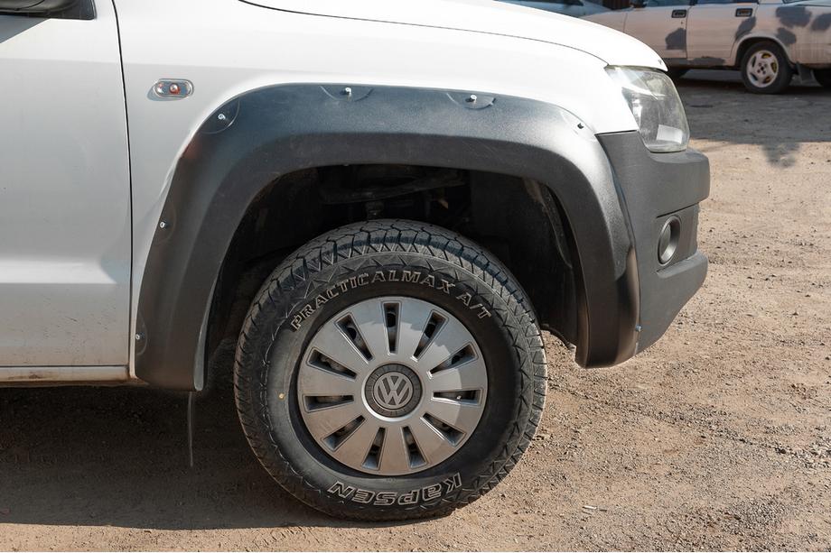 Volkswagen Amarok 2010-2022 рр. Розширювачі колісних арок EuroCap (ABS, на болтах) Фото 2