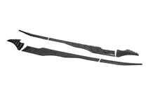 Mitsubishi L200 2015-2024 рр. Верхні молдинги дверей 2019+ (6 шт, ABS) фото 6