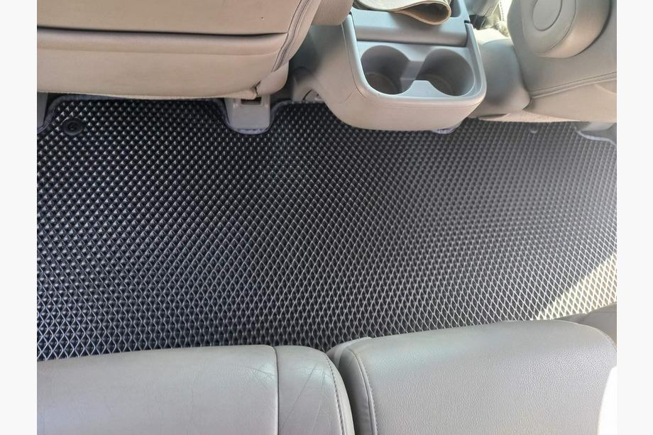 Honda Odyssey 2010-2017 рр. Килимки (3 ряди, EVA, чорні) Фото 2