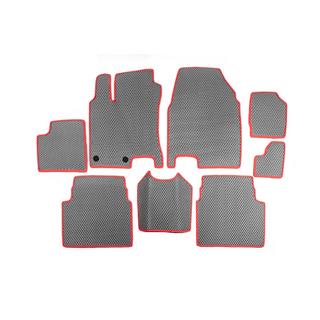 Килимки для +2 (3 ряди, EVA, сірі) Nissan Qashqai 2007-2010 рр. фото 1
