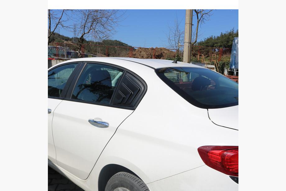 Накладки на задні вікна EuroCap (2 шт, ABS) Image