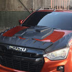 Isuzu D-Max 2019- рр. Накладка на капот (ABS) фото 3