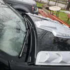 Renault Duster 2008-2017 рр. Накладка на жабо (ABS) фото 1