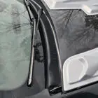 Renault Duster 2008-2017 рр. Накладка на жабо (ABS) фото 2