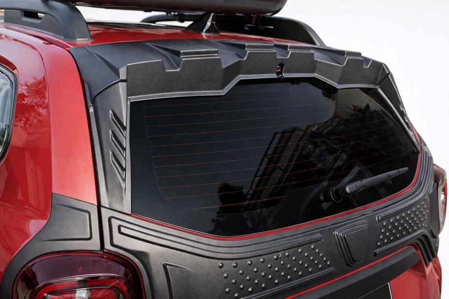 Dacia Duster 2018-2024 рр. Спойлер 3 частини (ABS) Image