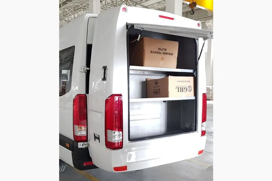 Hyundai H350 2014- рр. Навісний багажник Image