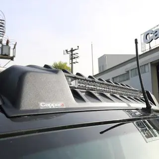 Козирьок лобовога скла V3 (LED) фото 2