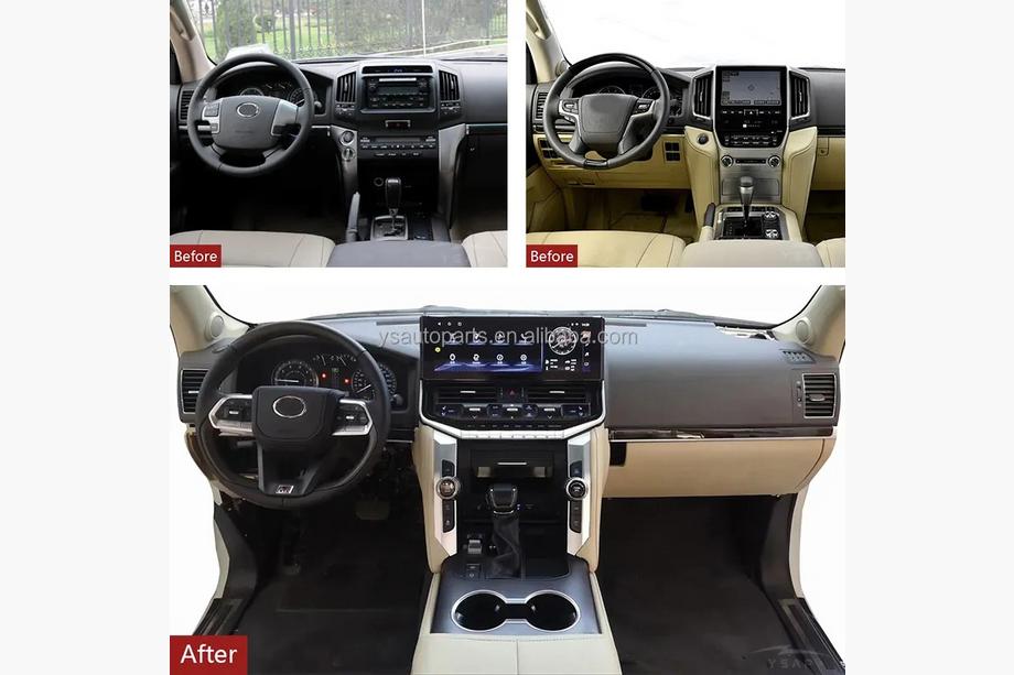 Toyota Land Cruiser 200 2007-2021 рр. Комплект апгрейда салону на LC300 Фото 2