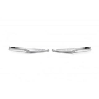 Смужки на дзеркала ліва/водійська сторона (1 шт, хром) Lexus GX460 2009-2023 рр. фото 3