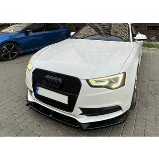Передня лип накладка Lip (для Base, 2011-2015, під фарбування) Audi A5 2007-2015 рр. фото 3
