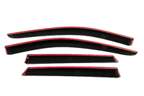 Kia Niro 2016- рр. Вітровики з хромованим молдингом (4 шт, Niken) фото 4