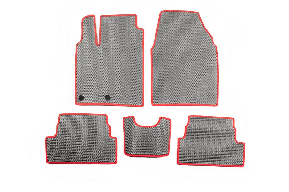 Nissan Qashqai 2010-2014 рр. Килимки (EVA, сірі) Фото 1