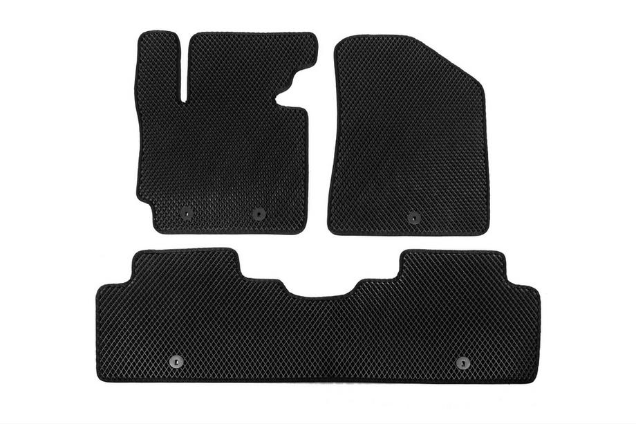 Kia Soul II 2013-2018 рр. Килимки EVA (чорні) Фото 1