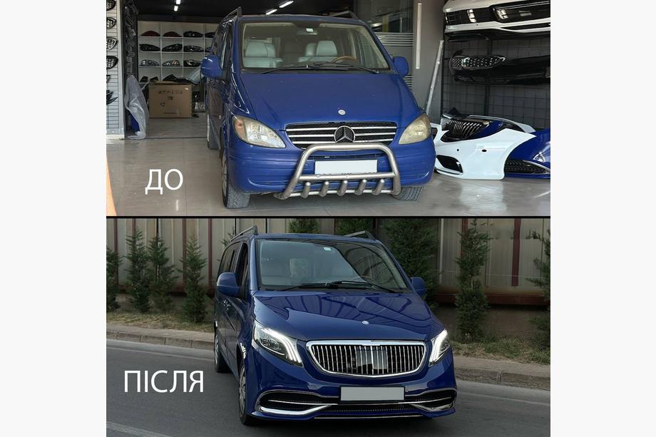 Mercedes Vito W639 2004-2014 рр. Комплект рестайлінгу в W447 Maybach Фото 5
