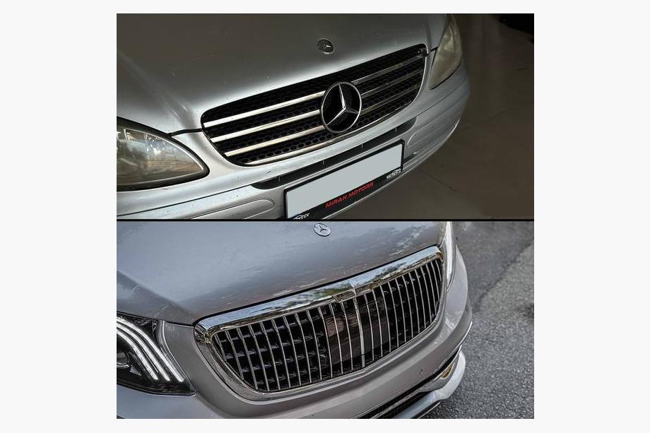 Mercedes Vito W639 2004-2014 рр. Комплект рестайлінгу в W447 Maybach Фото 6