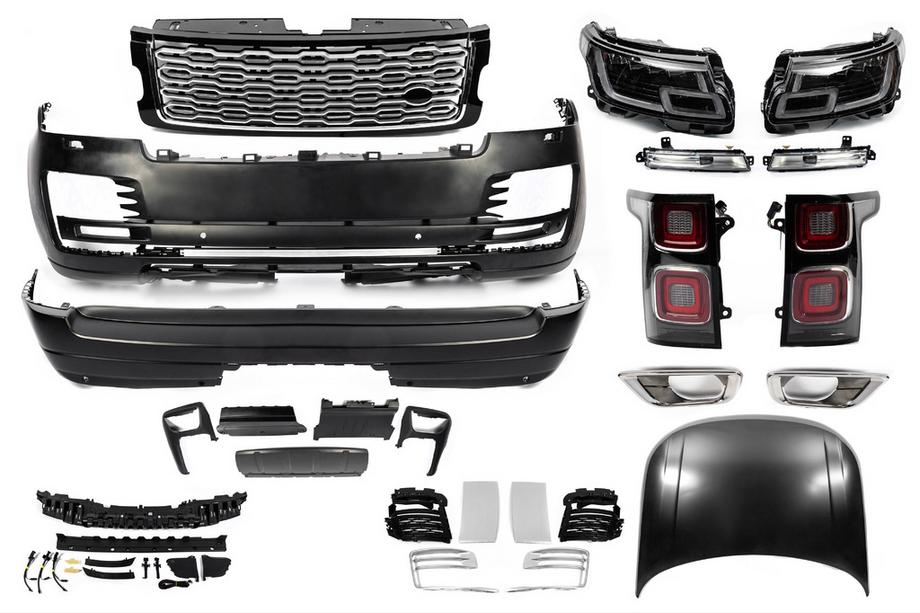 Range Rover IV L405 2013-2021 рр. Комплект рестайлінгу в SVA 2018+ (з фарами) Image