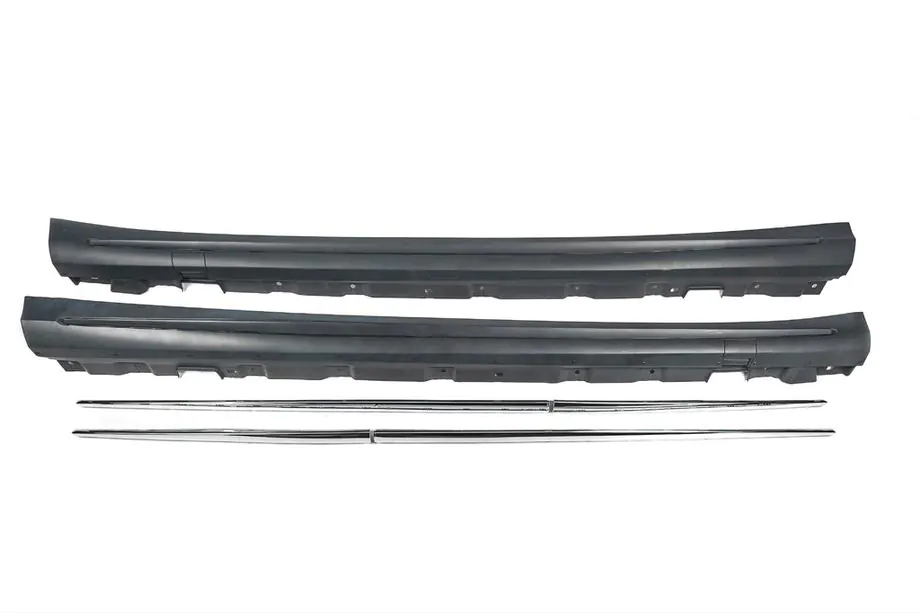 Mercedes S-class W222 2013-2022 рр. Бокові пороги AMG (для Long)
