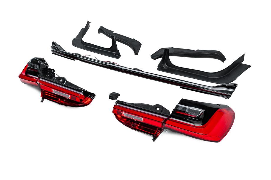 BMW 7 серія F01/F02 2008-2015 рр. Комплект рестайлінгу в G12 M760 (з заміною кришки багажника і задніх крил) Фото 63