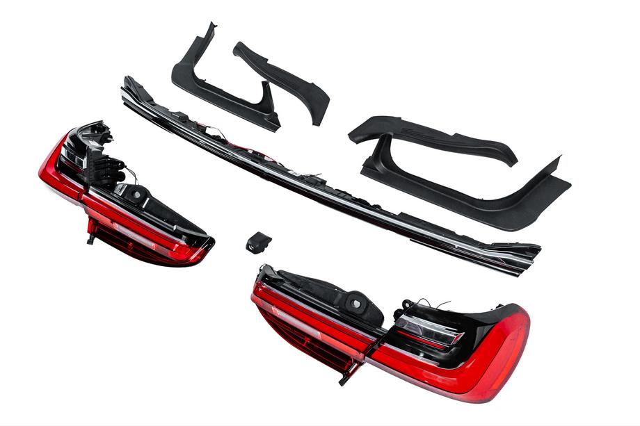 BMW 7 серія F01/F02 2008-2015 рр. Комплект рестайлінгу в G12 M760 (з заміною кришки багажника і задніх крил) Фото 66