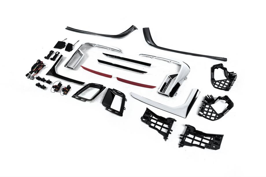 BMW 7 серія F01/F02 2008-2015 рр. Комплект рестайлінгу в G12 M760 (з заміною кришки багажника і задніх крил) Фото 83