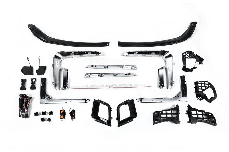 BMW 7 серія F01/F02 2008-2015 рр. Комплект рестайлінгу в G12 M760 (з заміною кришки багажника і задніх крил) Фото 85