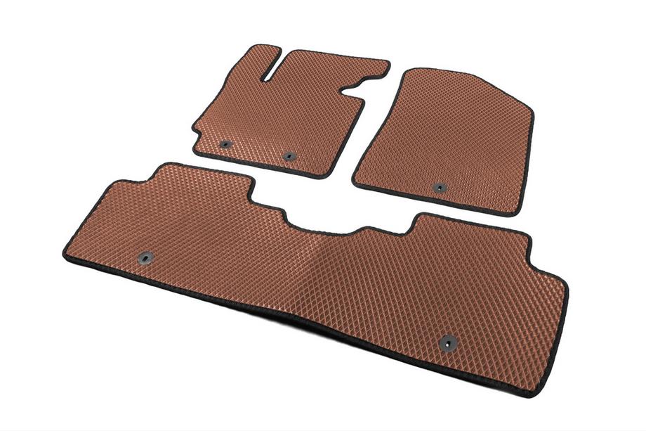 Kia Soul II 2013-2018 рр. Килимки EVA (цегляні) Фото 2