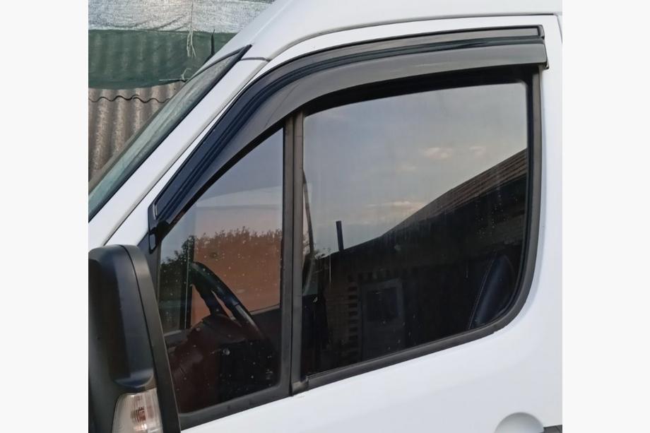 Mercedes Sprinter W906 2006-2018 рр. Вітровики (2 шт, EuroCap) Фото 1