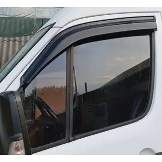 Вітровики (2 шт, EuroCap) Volkswagen Crafter 2006-2016 рр. фото 1
