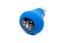 BMW 5 серія E34 1988-1995 рр. Ручка КПП ОЕМ (кожзам, синя гладка) фото 3