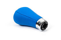 BMW 5 серія E34 1988-1995 рр. Ручка КПП ОЕМ (кожзам, синя гладка) фото 4