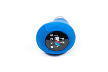 BMW 5 серія E34 1988-1995 рр. Ручка КПП ОЕМ (кожзам, синя гладка) фото 5