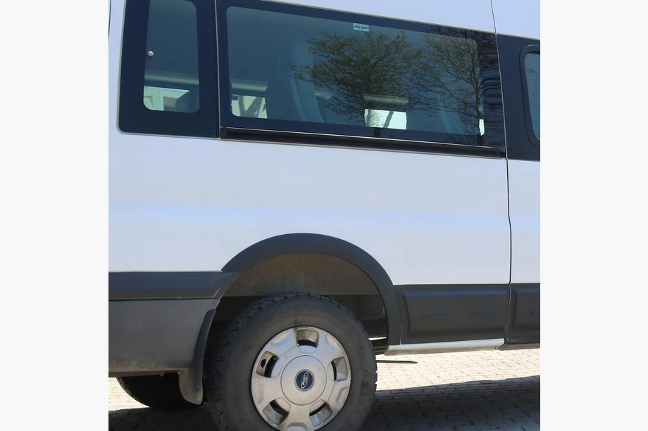 Ford Transit 2000-2014 рр. Накладки на арки EuroCap 2006-2013 (6 шт, ABS, довга база) Фото 4